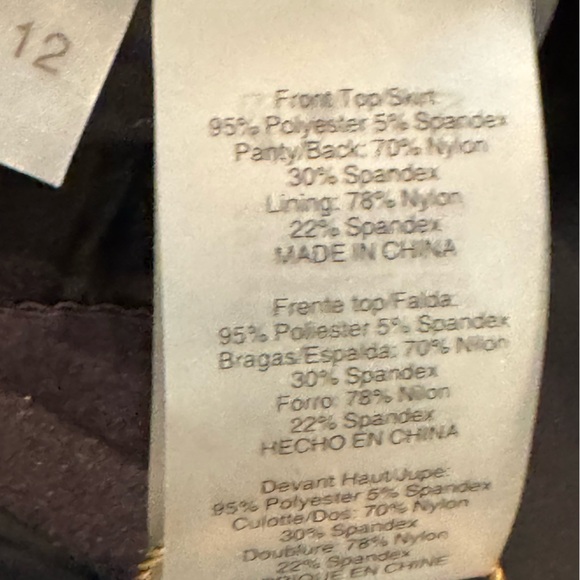 NWT Ralph‎ Lauren Women’s Ottoman Mesh Square Neck One Piece Swimsuit. Black 14 - Picture 7 of 8